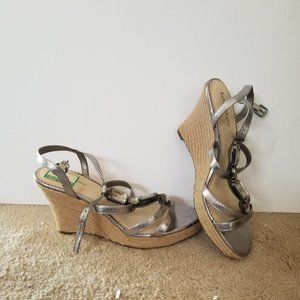 Silver/Pewter sandal,